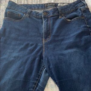 AÉROPOSTALE high waisted jeggings, navy blue